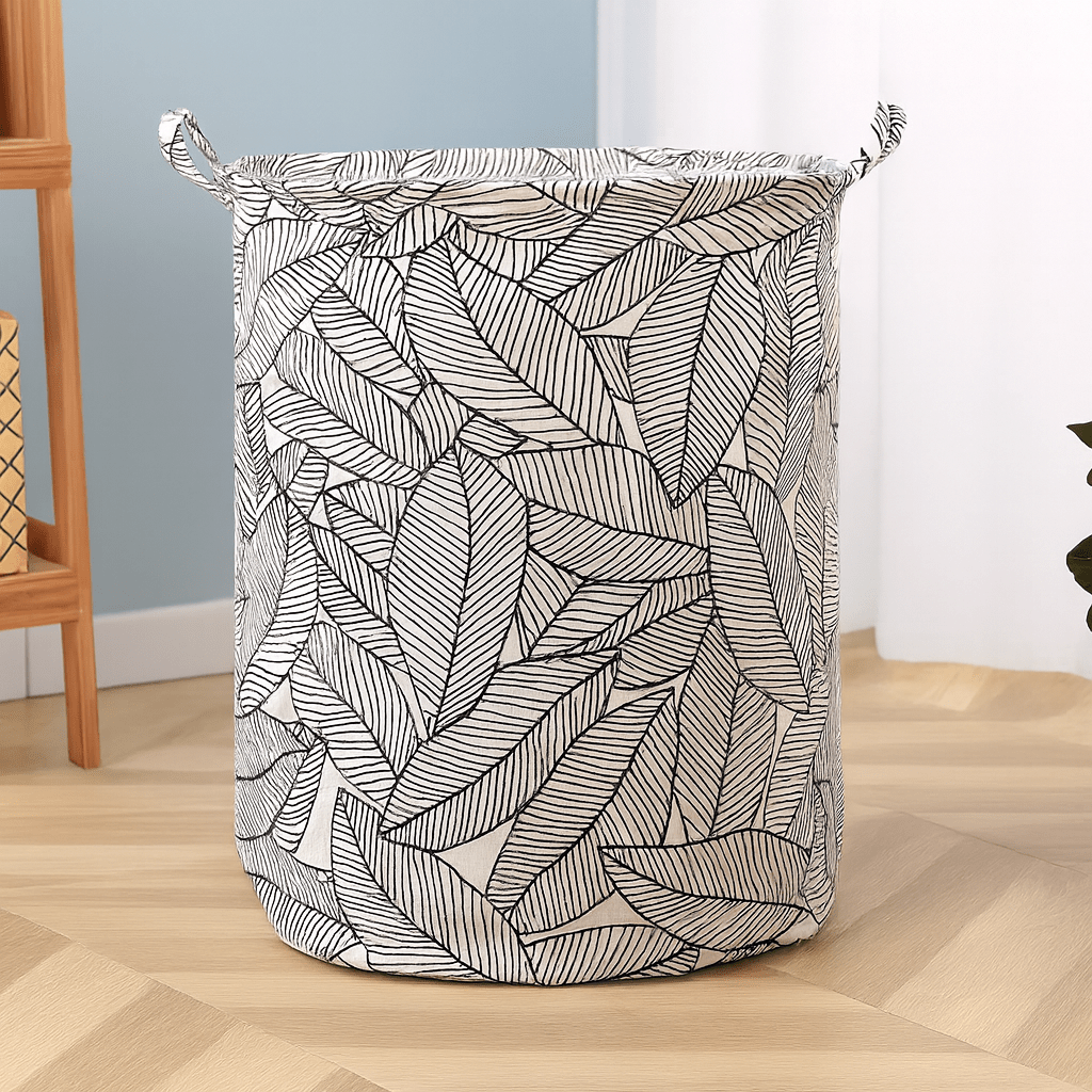 Fabric Laundry Basket - 35 x 45 cm - Home Phase