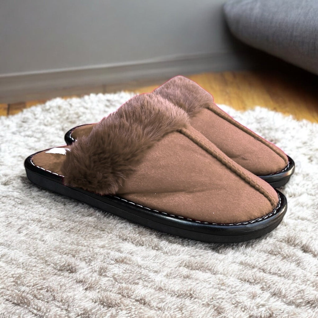 Faux Fur Soft Winter Slippers - Style Phase Home
