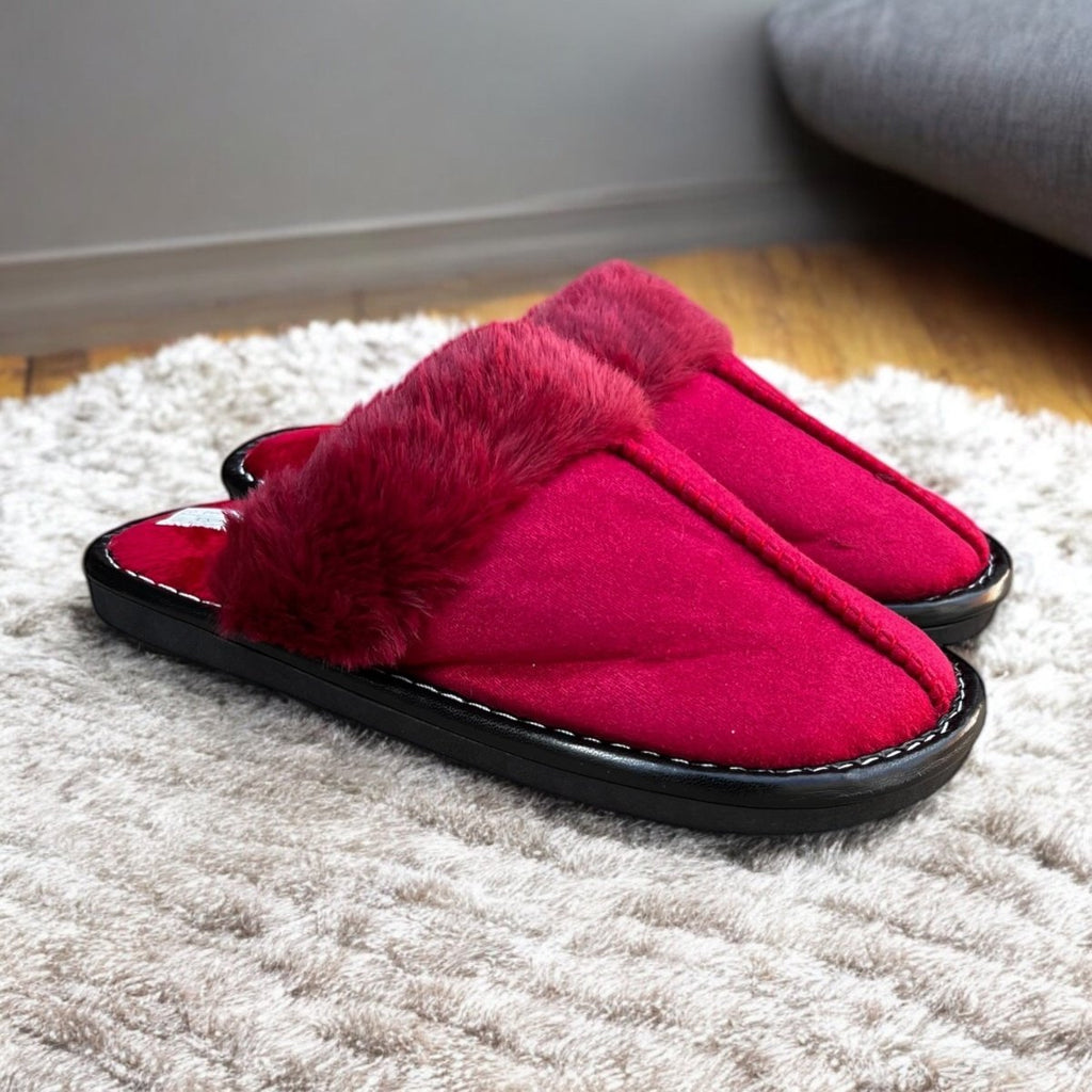 Faux Fur Soft Winter Slippers - Style Phase Home
