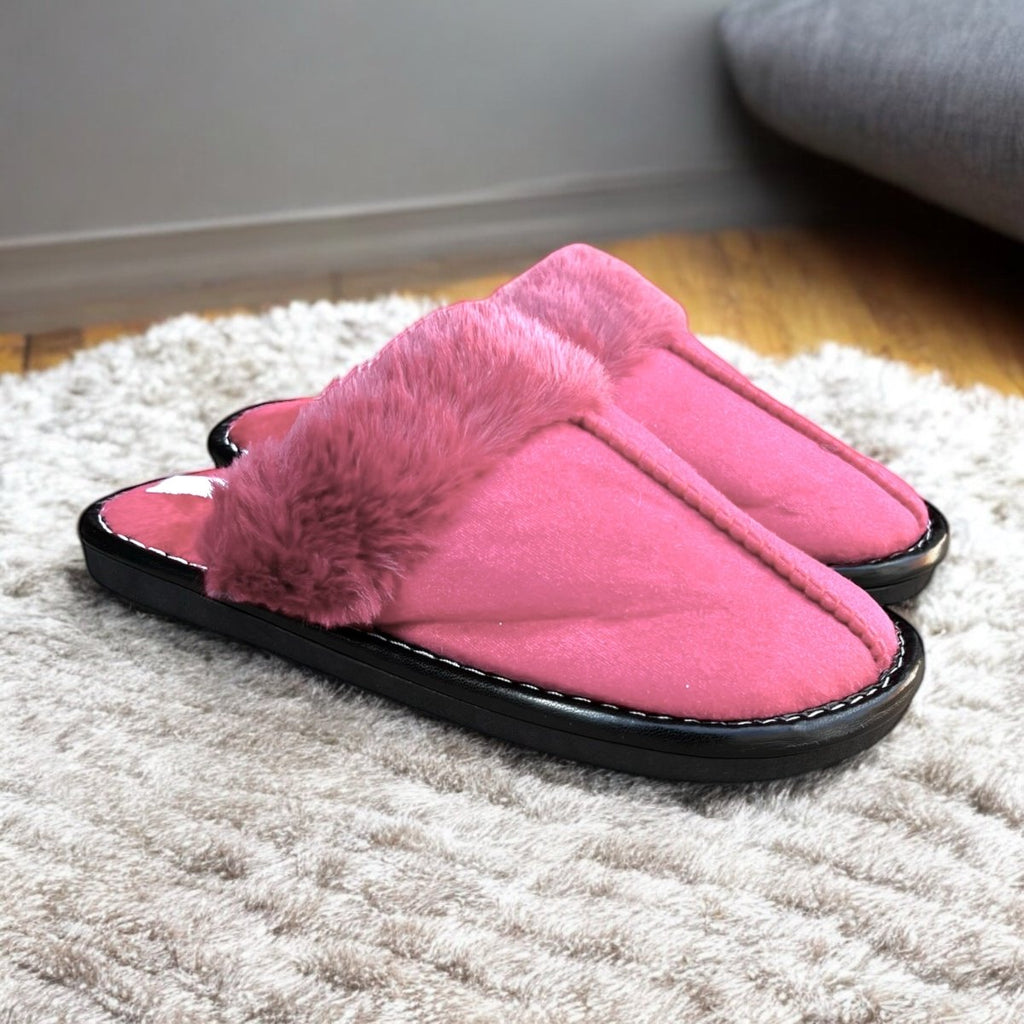 Faux Fur Soft Winter Slippers - Style Phase Home