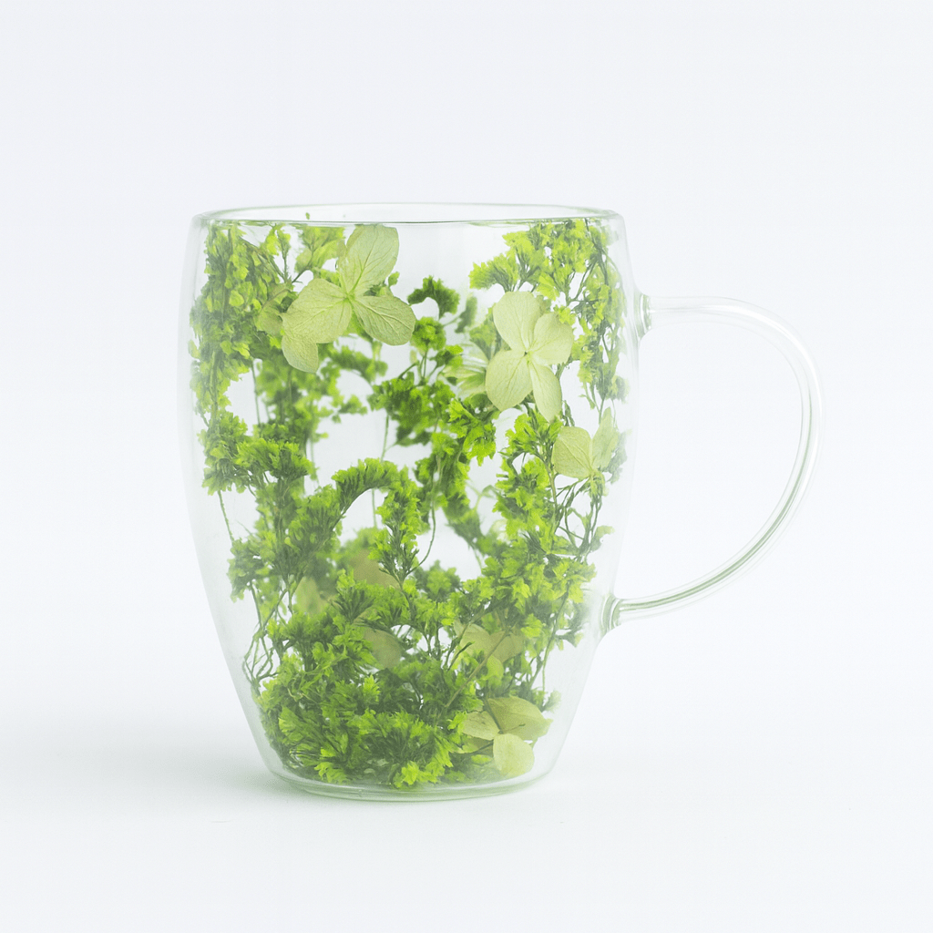 Floral Double Wall Mug - 350 ml - Home Phase