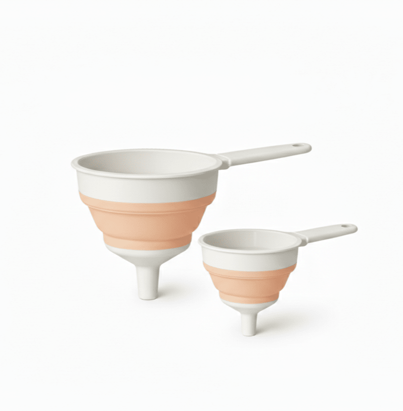 Foldable Plastic and Sillicone Funnel - Home Phase