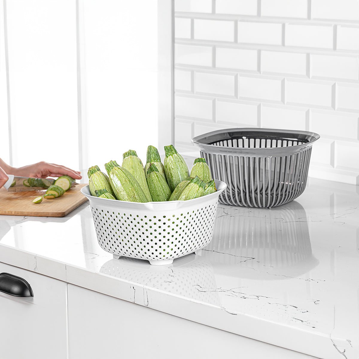 Foly Life Linea Bowl With Strainer - 4 Litre – Home Phase
