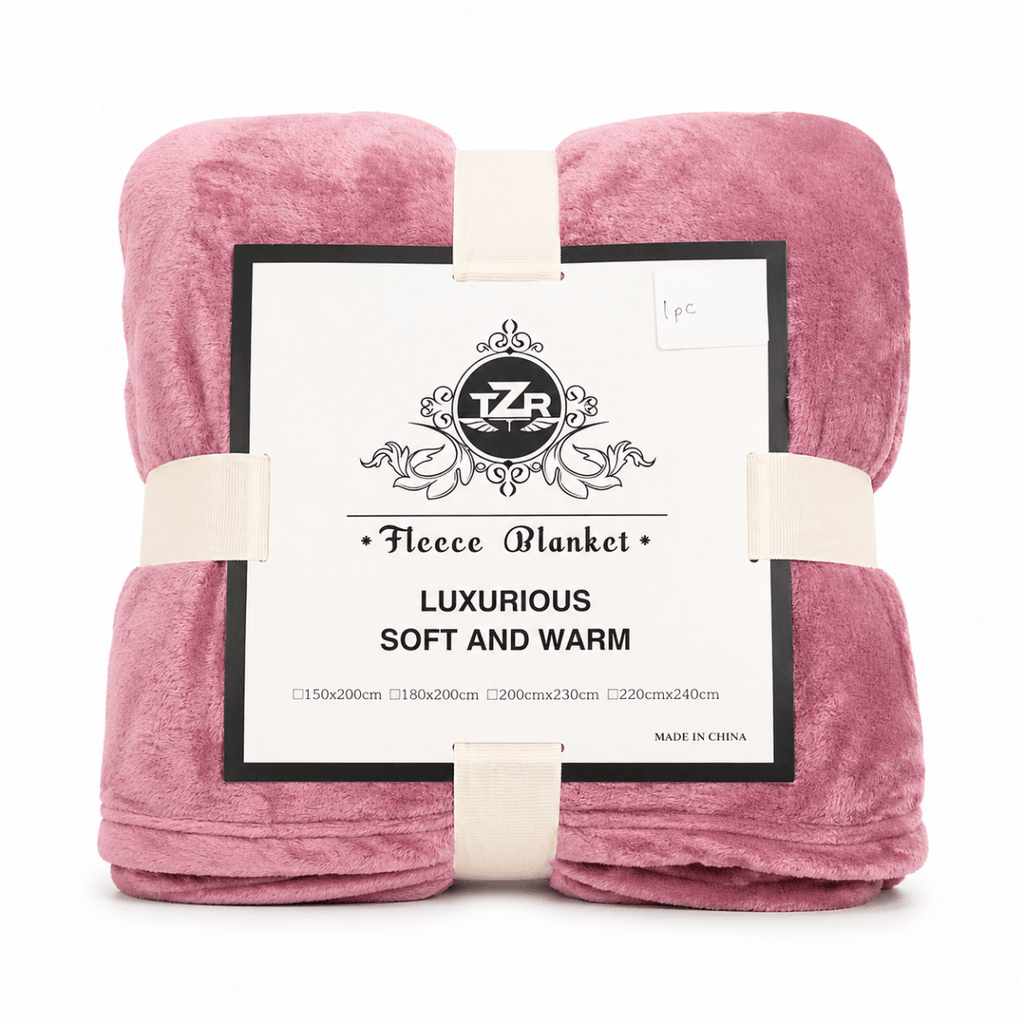 Heart Embossed Super Soft Blanket - 180 x 200 cm - Home Phase
