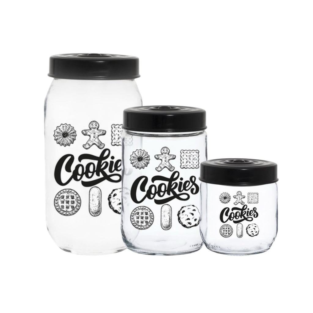 Herevin Glass Jar - Cookies - Style Phase Home