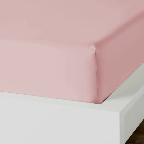 Horrockses 180TC Polycotton Percale Fitted Sheet - Double - Style Phase Home