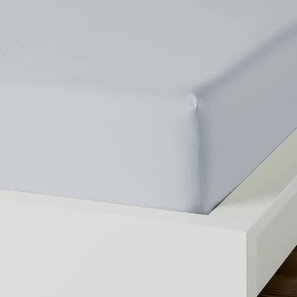 Horrockses 180TC Polycotton Percale Fitted Sheet - Double - Style Phase Home