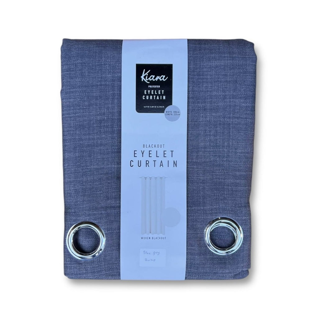 Kiara Blockout Eyelet Curtain - 200 x 225 cm - Style Phase Home