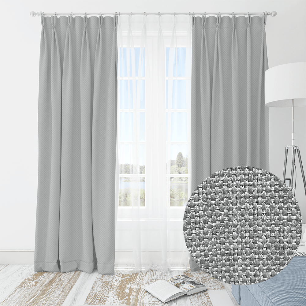 Kiara Blockout Taped Curtain - 270 x 218 cm - Style Phase Home