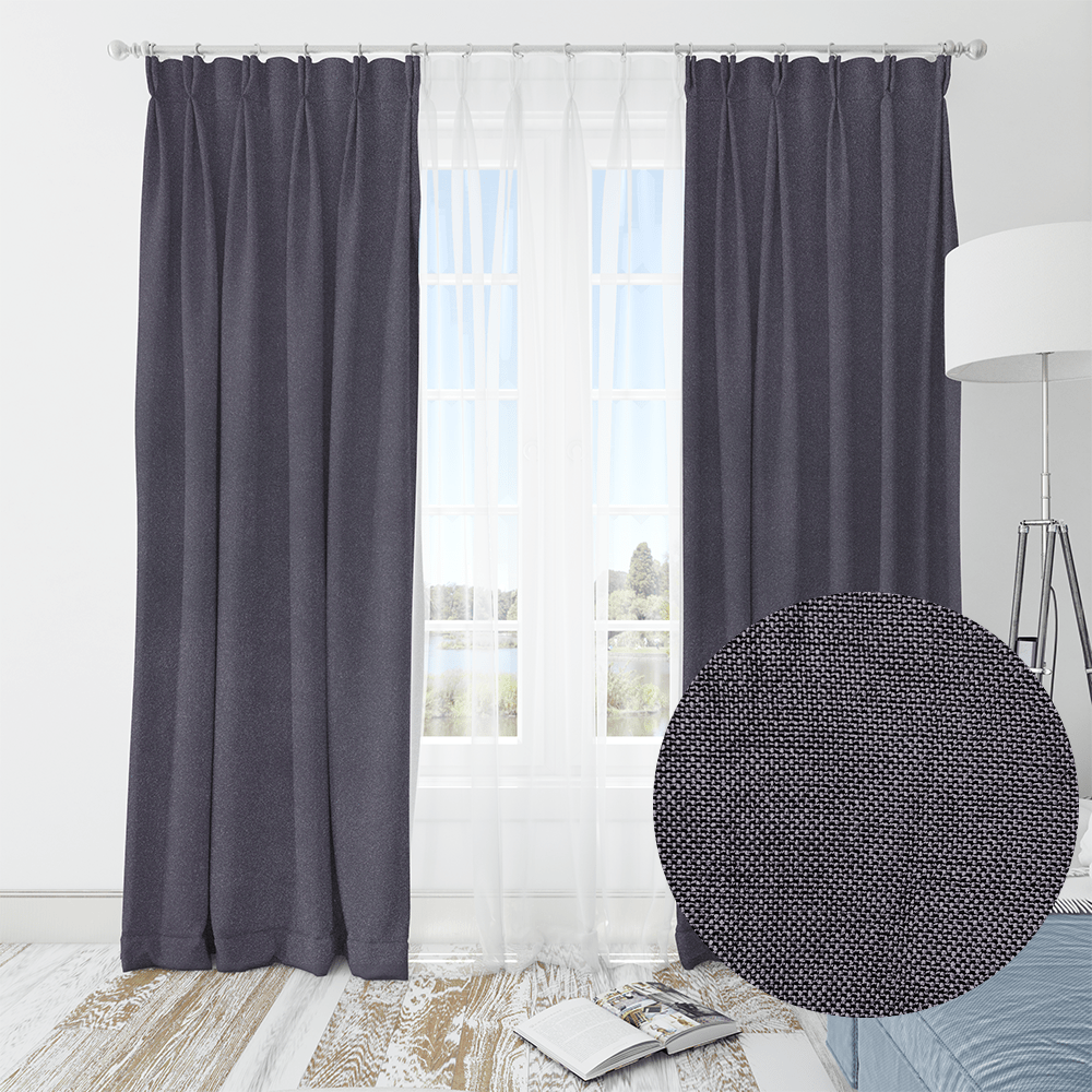 Kiara Blockout Taped Curtain - 270 x 218 cm - Style Phase Home