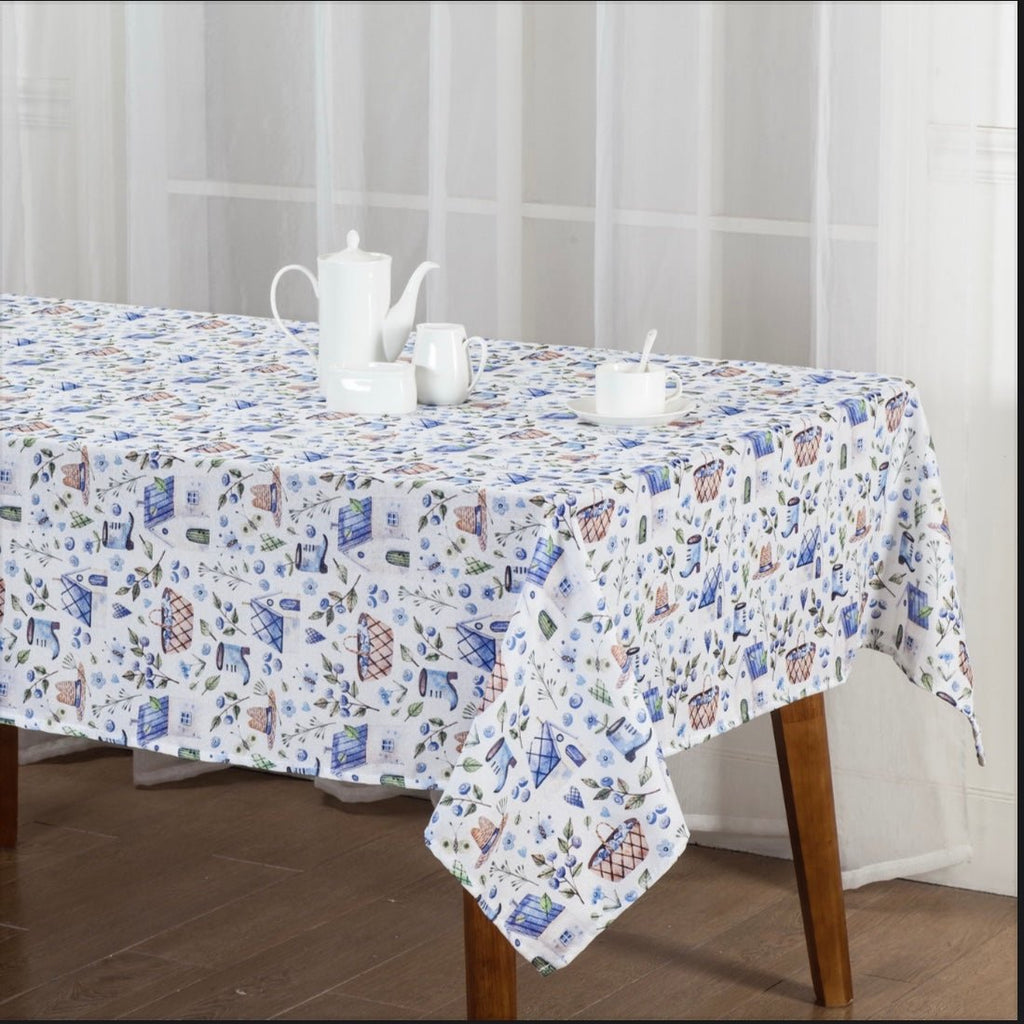 Kiara Linen Look Table Cloth - 150 x 250 cm - Style Phase Home
