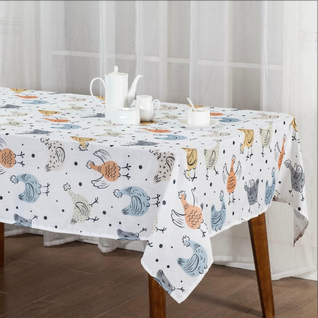 Kiara Linen Look Table Cloth - 150 x 250 cm - Style Phase Home