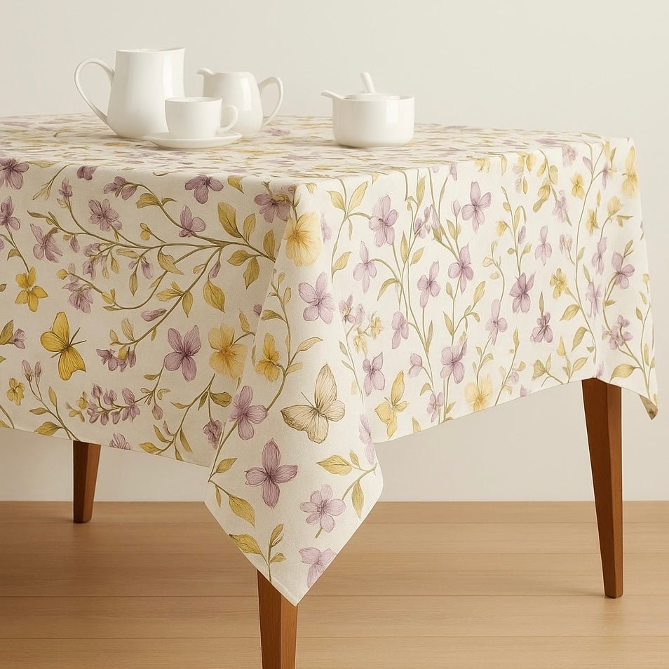 Kiara Linen Look Table Cloth - 150 x 250 cm - Style Phase Home