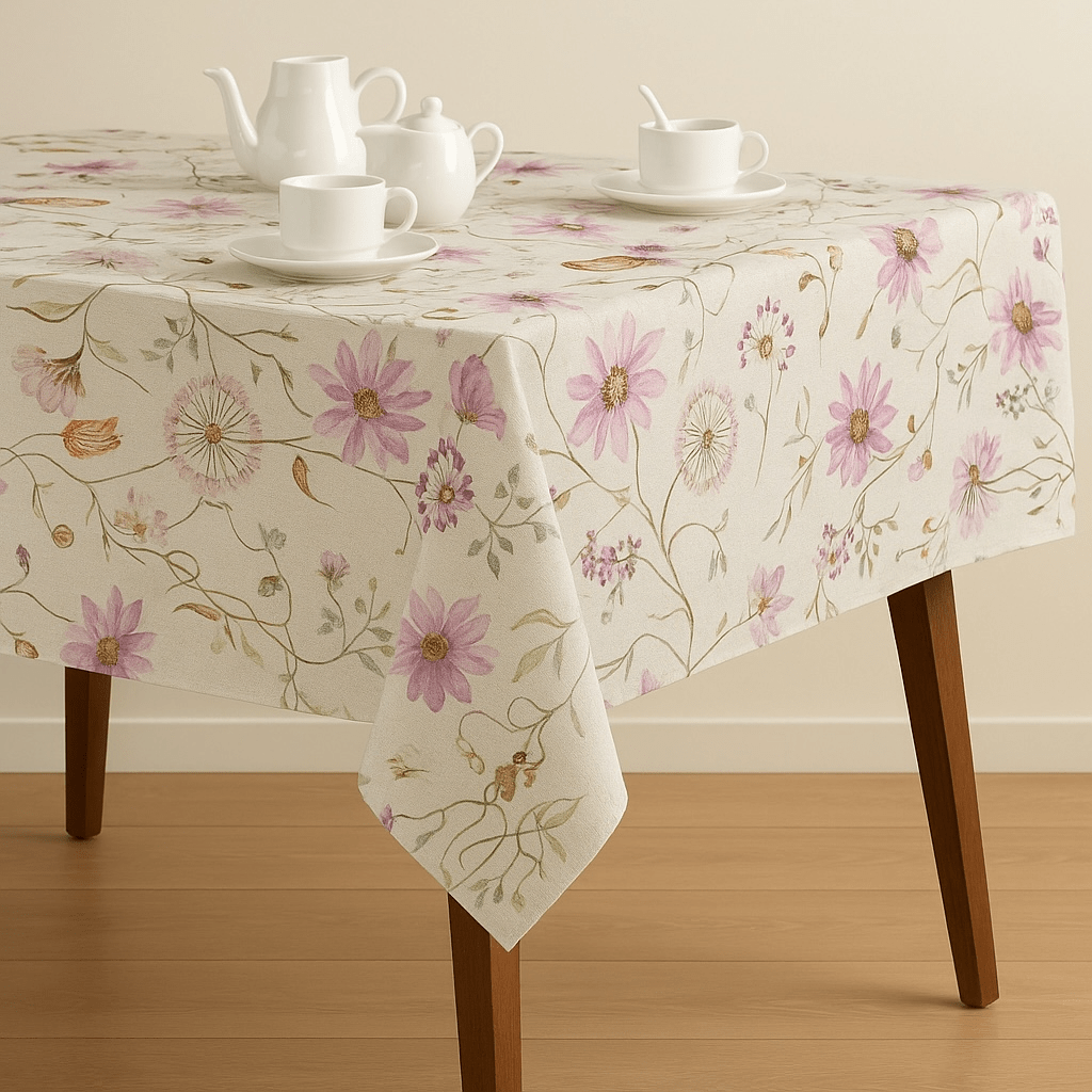 Kiara Linen Look Table Cloth - 150 x 250 cm - Style Phase Home