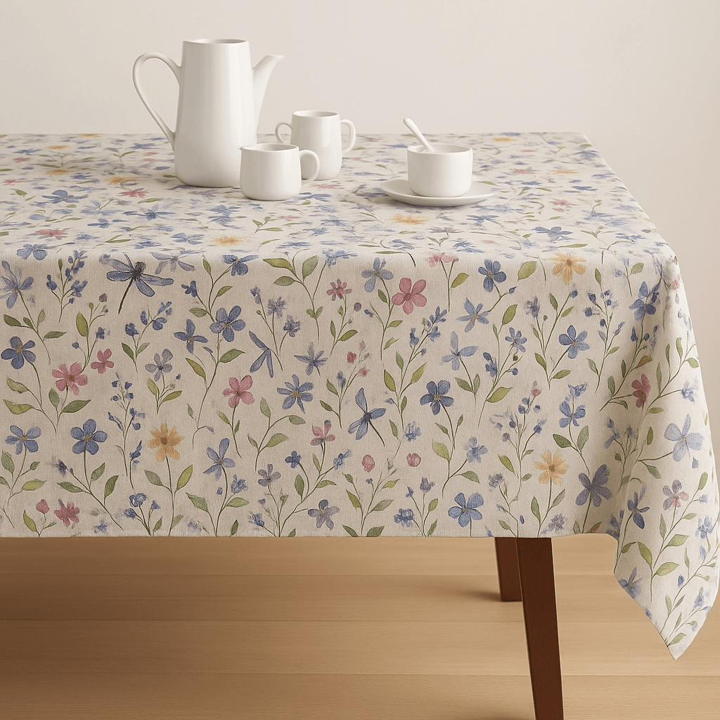 Kiara Linen Look Table Cloth - 150 x 250 cm - Style Phase Home