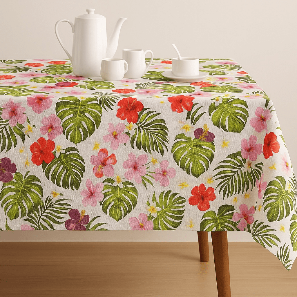 Kiara Linen Look Table Cloth - 150 x 250 cm - Style Phase Home