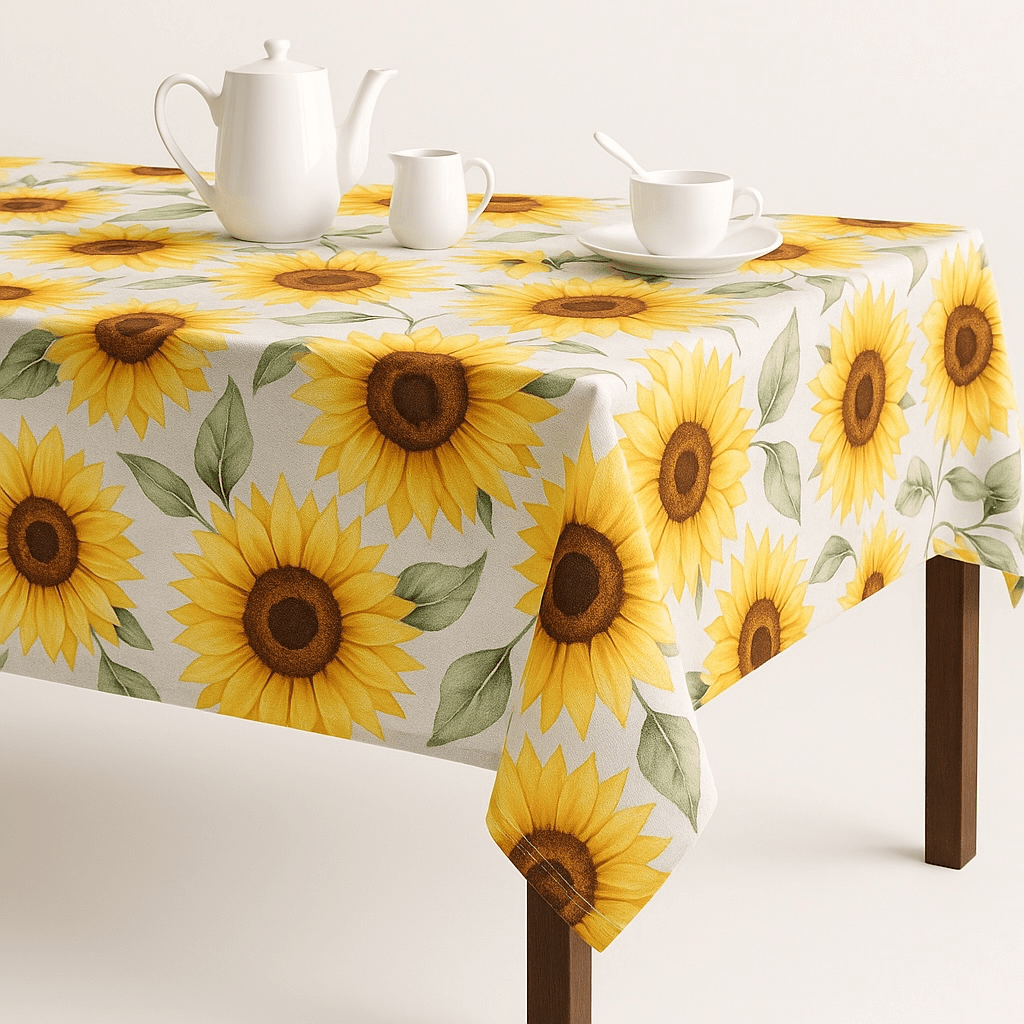 Kiara Linen Look Table Cloth - 150 x 250 cm - Style Phase Home