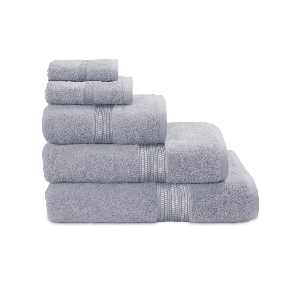 Kiara Premium 100% Cotton Towels - 350gsm - Silver Grey - Style Phase Home