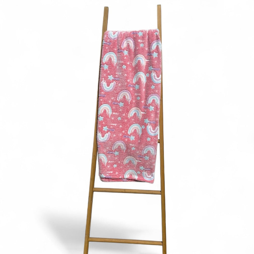 Kids Super Soft Glow In The Dark Blanket - 130 x 160 cm - Style Phase Home