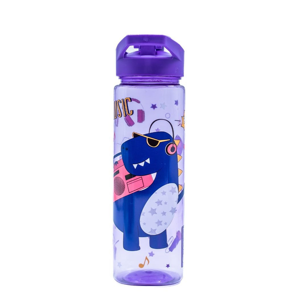 Kidz Dino Straw Water Bottle - 500 ml - Style Phase Home