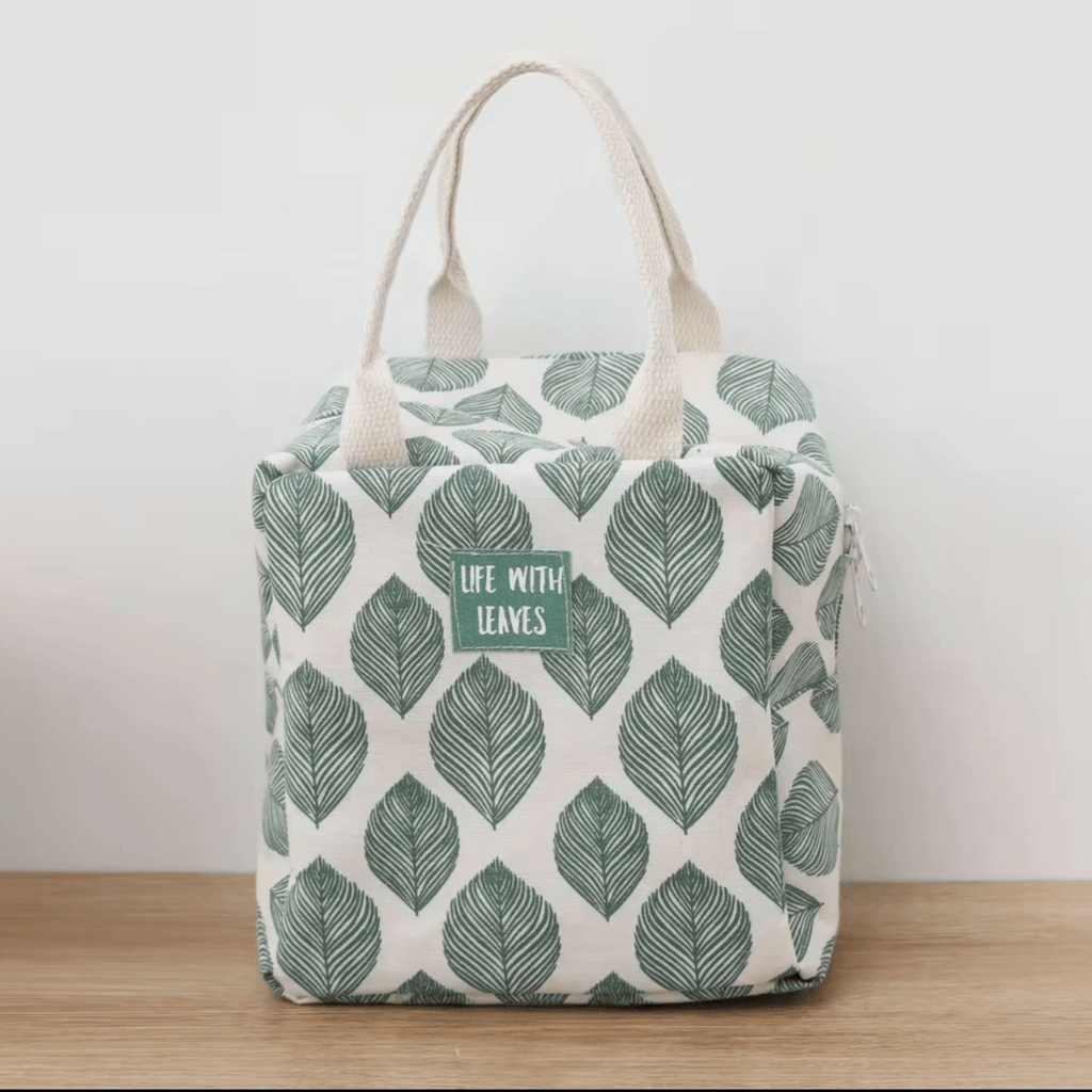 Life With Leaves Insulated Lunch Bag - Home Phase
