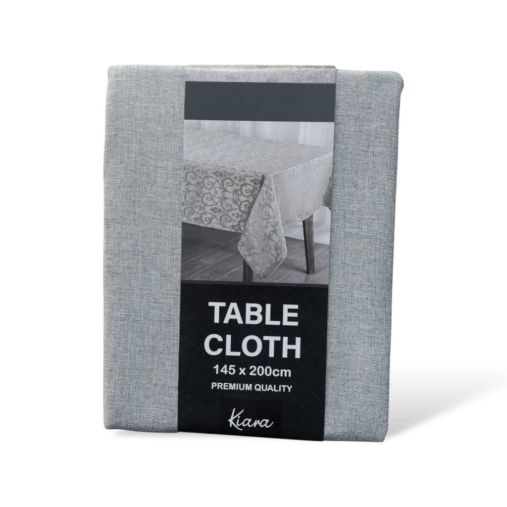 Linen Look Table Cloth - 145 x 200 cm - Style Phase Home