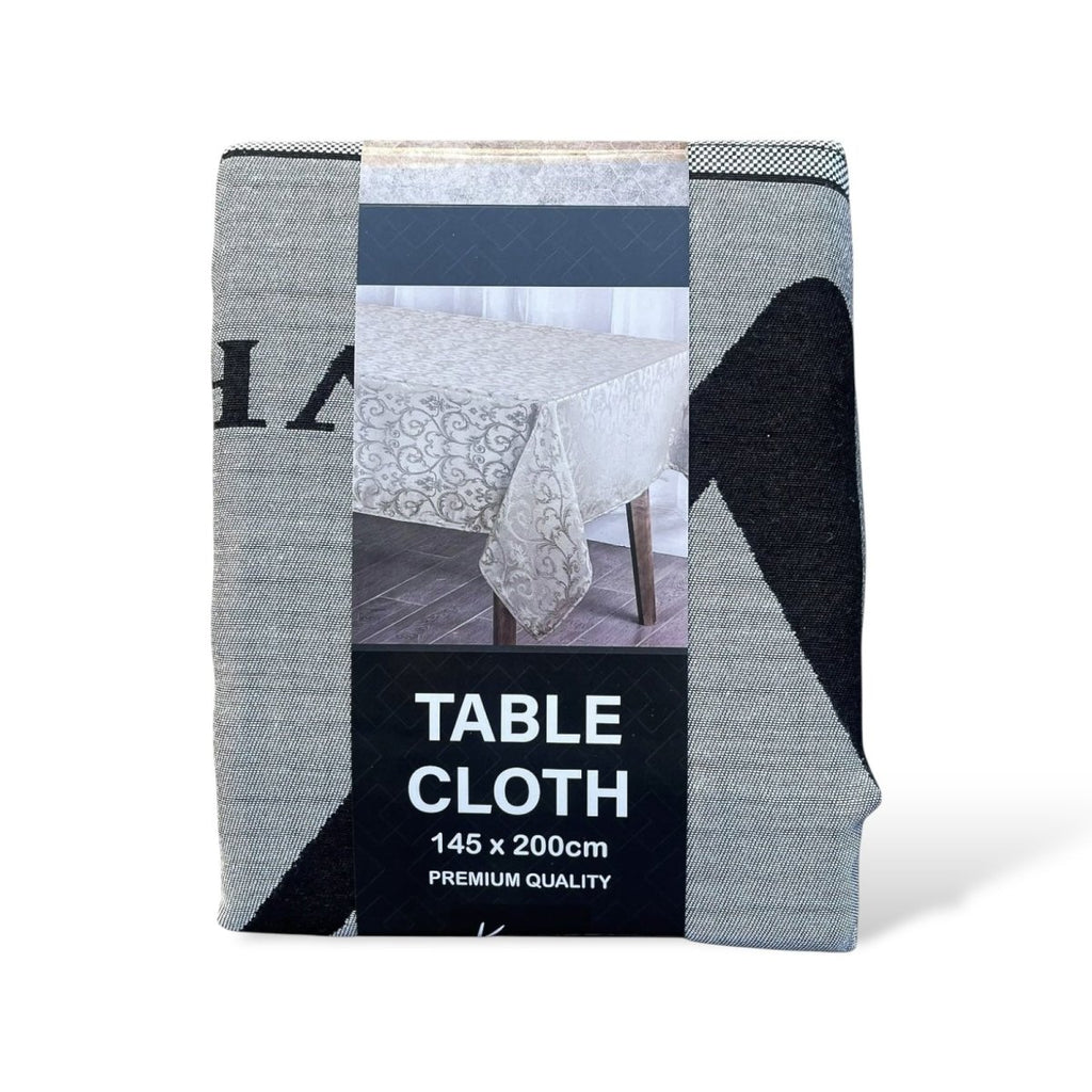 Linen Look Table Cloth - 145 x 200 cm - Style Phase Home