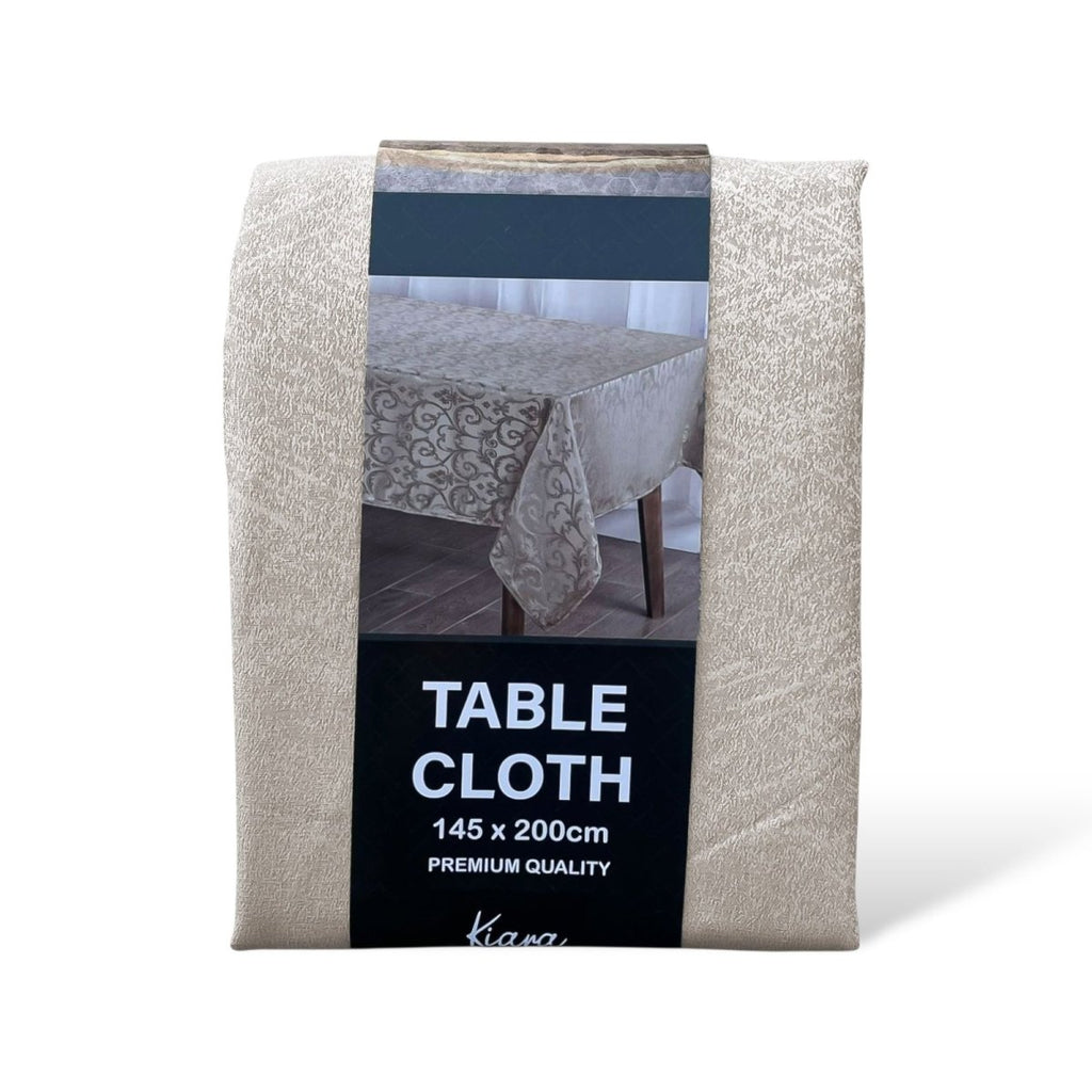 Linen Look Table Cloth - 145 x 200 cm - Style Phase Home