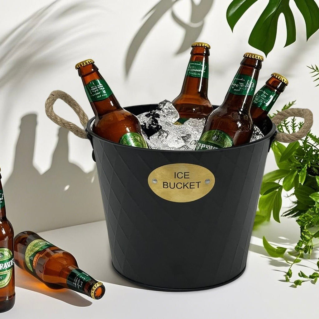 Lux Nordic Metal Ice Bucket - Style Phase Home