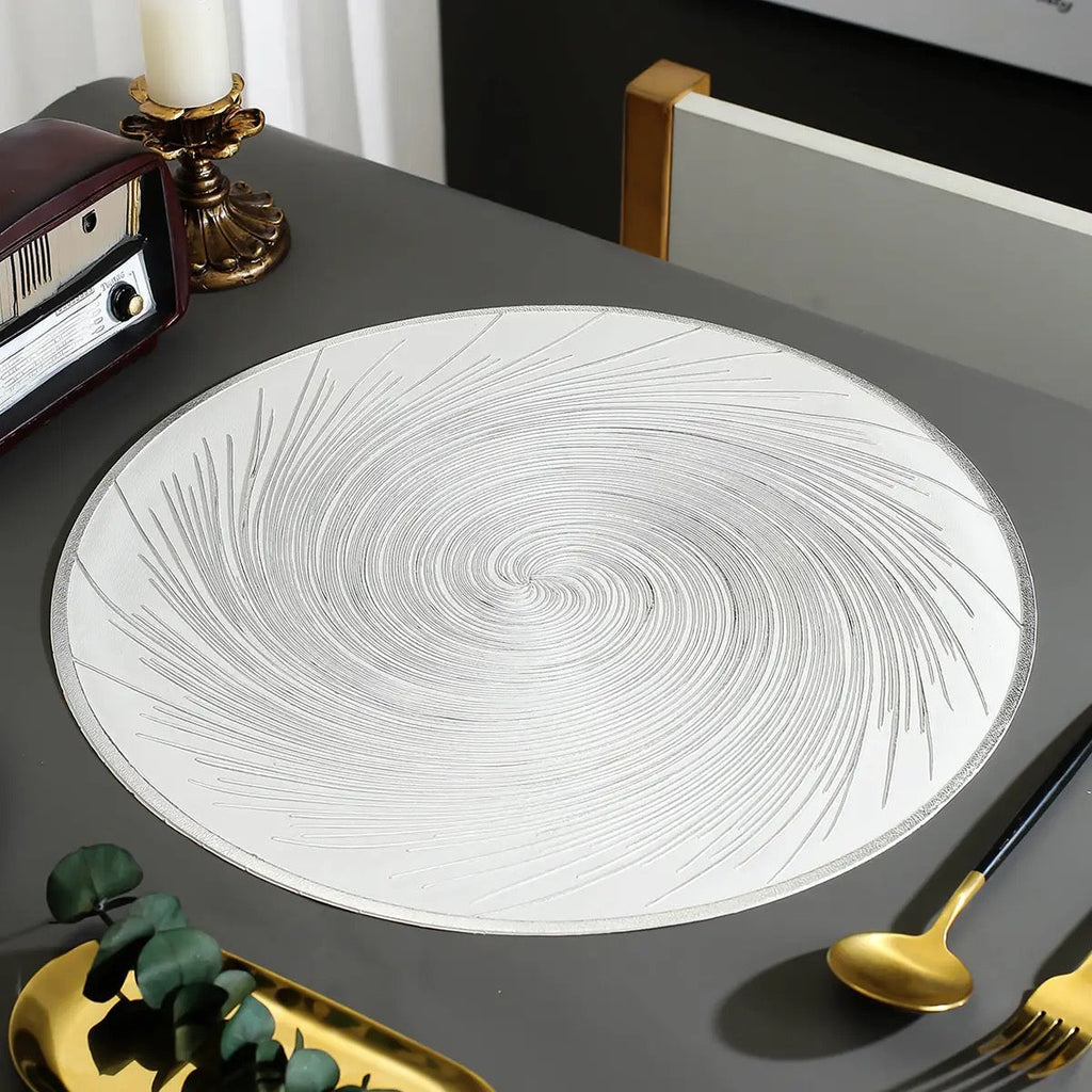 Luxury Embossed Place Mat - 38 cm - Style Phase Home