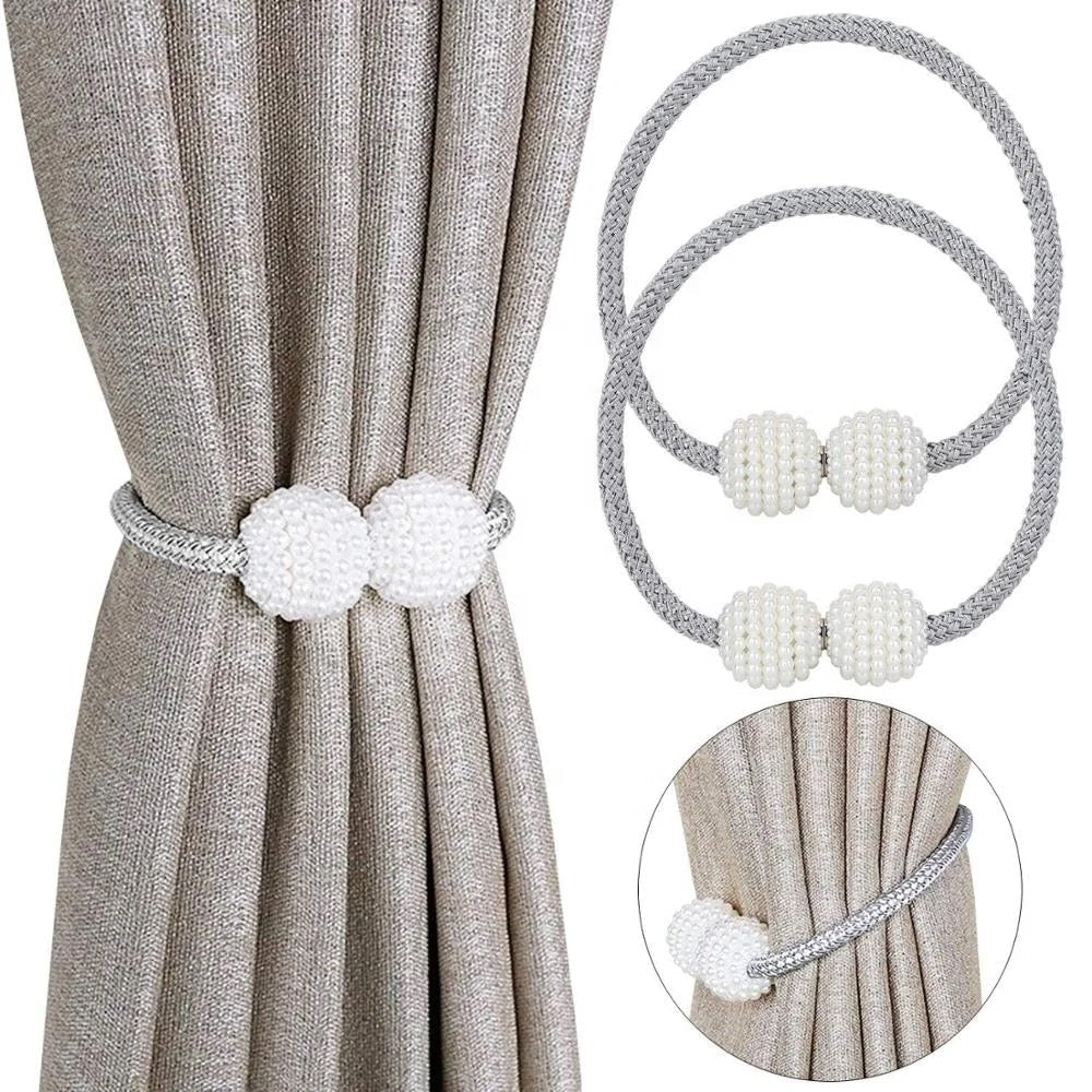 Magnetic Curtain Tieback - Set of 2 - Style Phase Home
