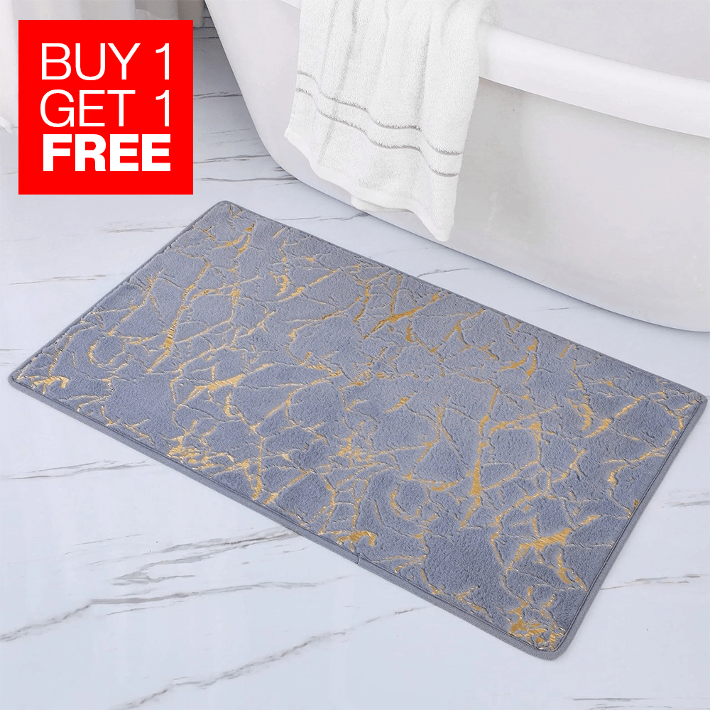 Marble Bathroom Mat - 50 x 80 cm - Style Phase Home