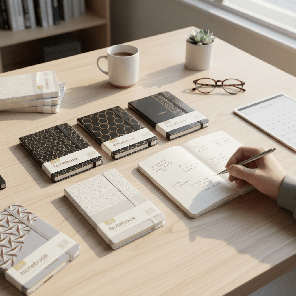 MIKIREI Exquisite Notebook - A5 - Home Phase