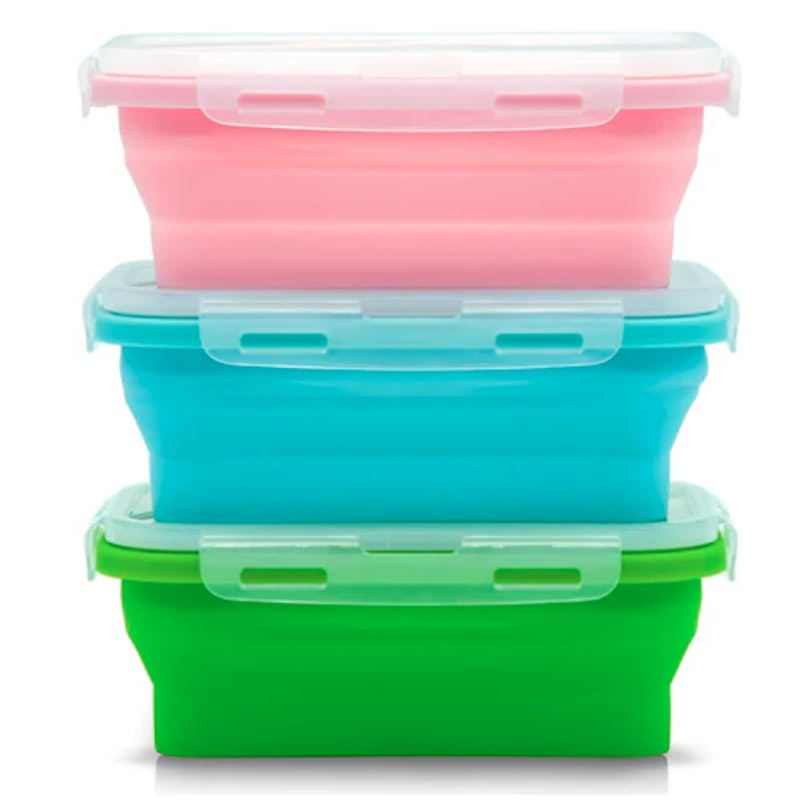 Mini Collapsible silicone containers (Set of 6) – Home Phase