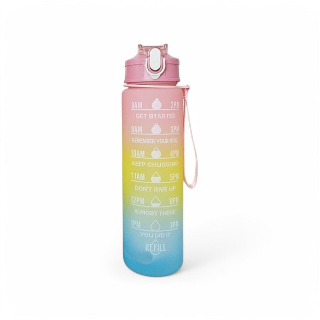 Motivational Water Bottle - 900 ml - Style Phase Home