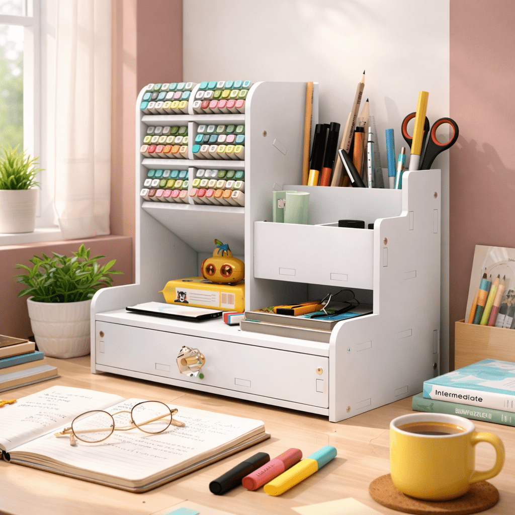 Multifunctional Desktop Storage Organizer - Home Phase