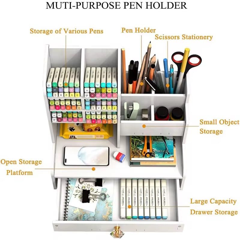 Multifunctional Desktop Storage Organizer – Home Phase