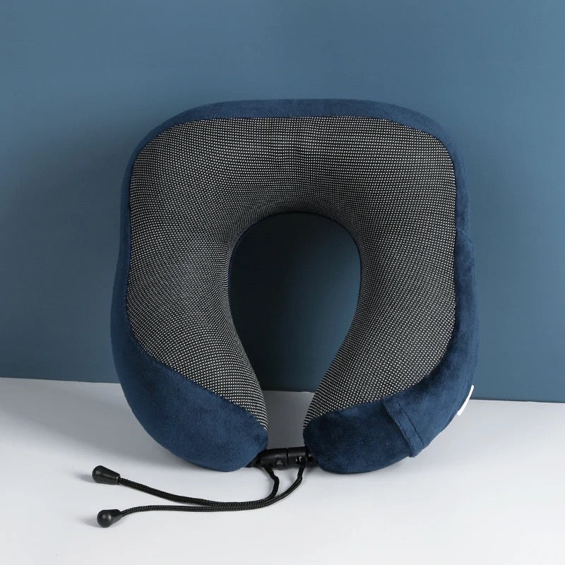 Neck Support Memory Foam Travel Pillow - Ergonomic Shape - Style Phase Home