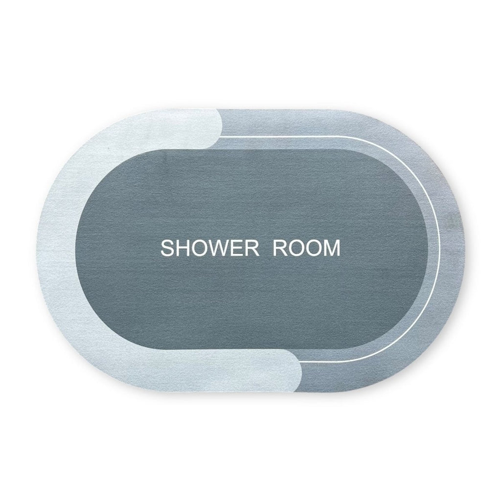 Non - Slip Oval Bath Mat - 40 x 60 cm - Home Phase