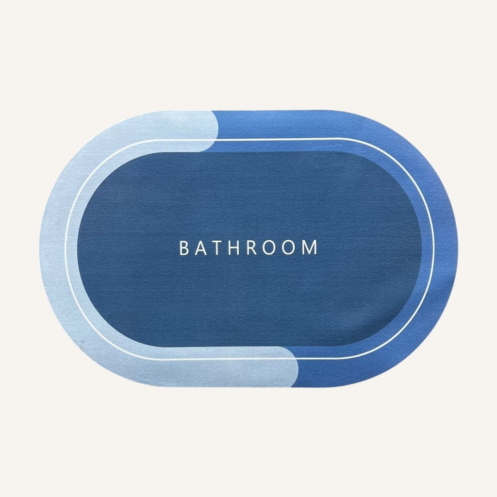 Non - Slip Oval Bath Mat - 40 x 60 cm - Home Phase