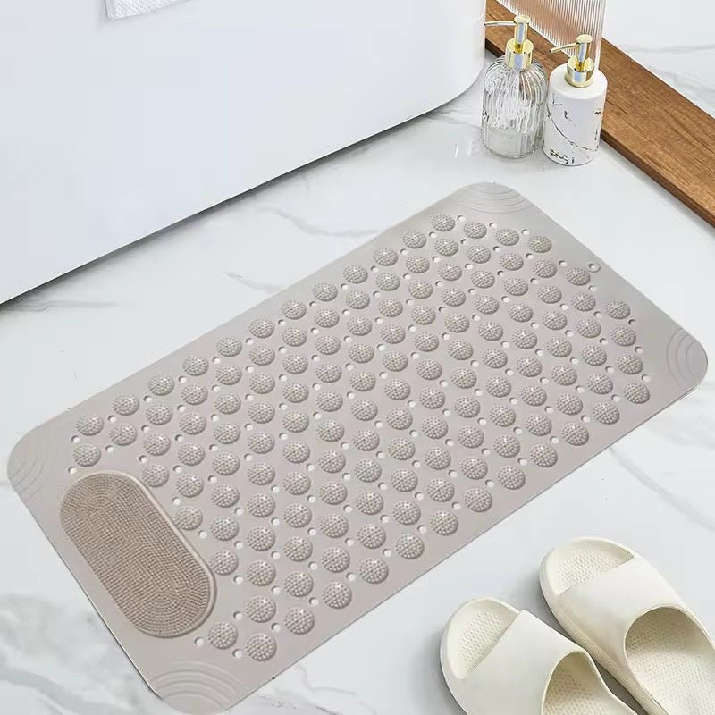 Non Slip Shower & Bathtub Mat With Foot Scrubber - Home Phase