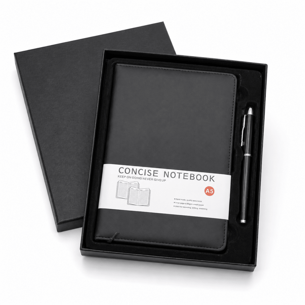 Notebook Gift Box With Pen - A5 - Home Phase