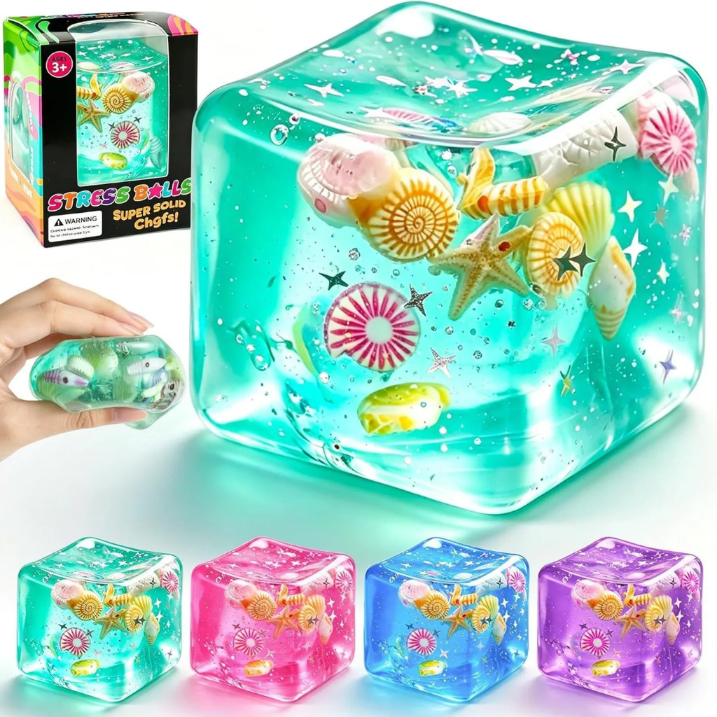 Ocean Cube Squishy - Home Phase