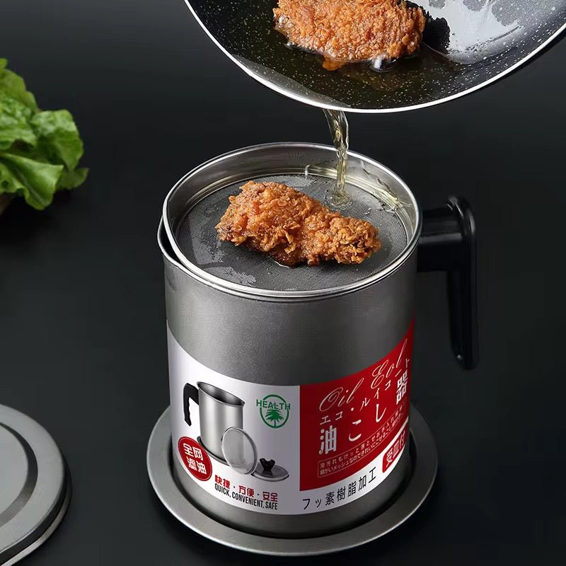 Oil Strainer Pot - 1.7 Litre - Style Phase Home
