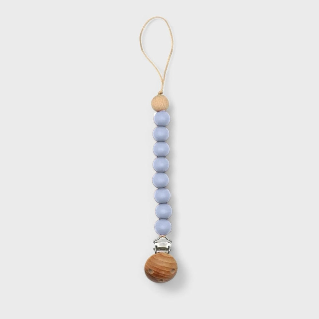 Pacifier/Dummy Beaded Wooden Chain Clip - Style Phase Home