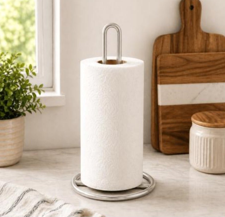 Paper Towel Holder Silver - 30 cm - Home Phase