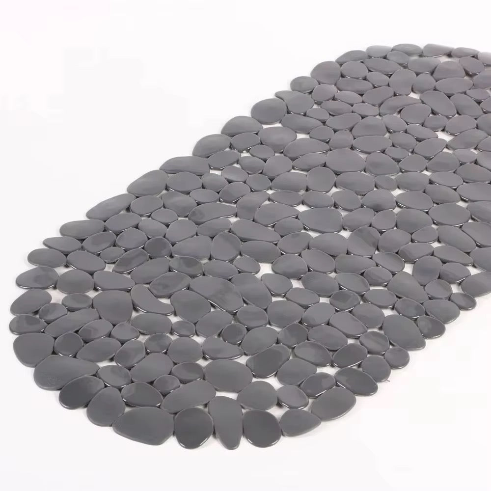Pebble PVC Bath Mat - 66 cm x 35 cm - Home Phase