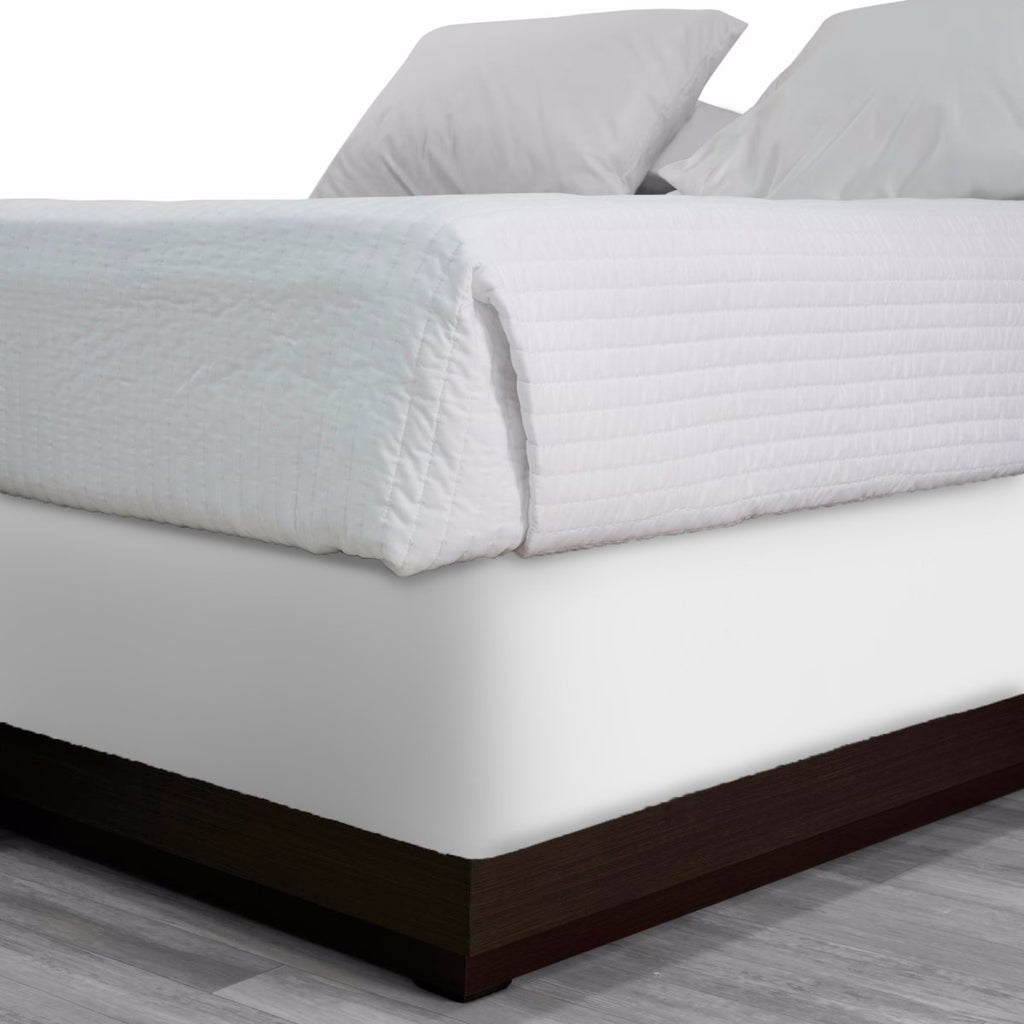 Pierre Cardin 144TC Polycotton Base Cover - Double - Style Phase Home