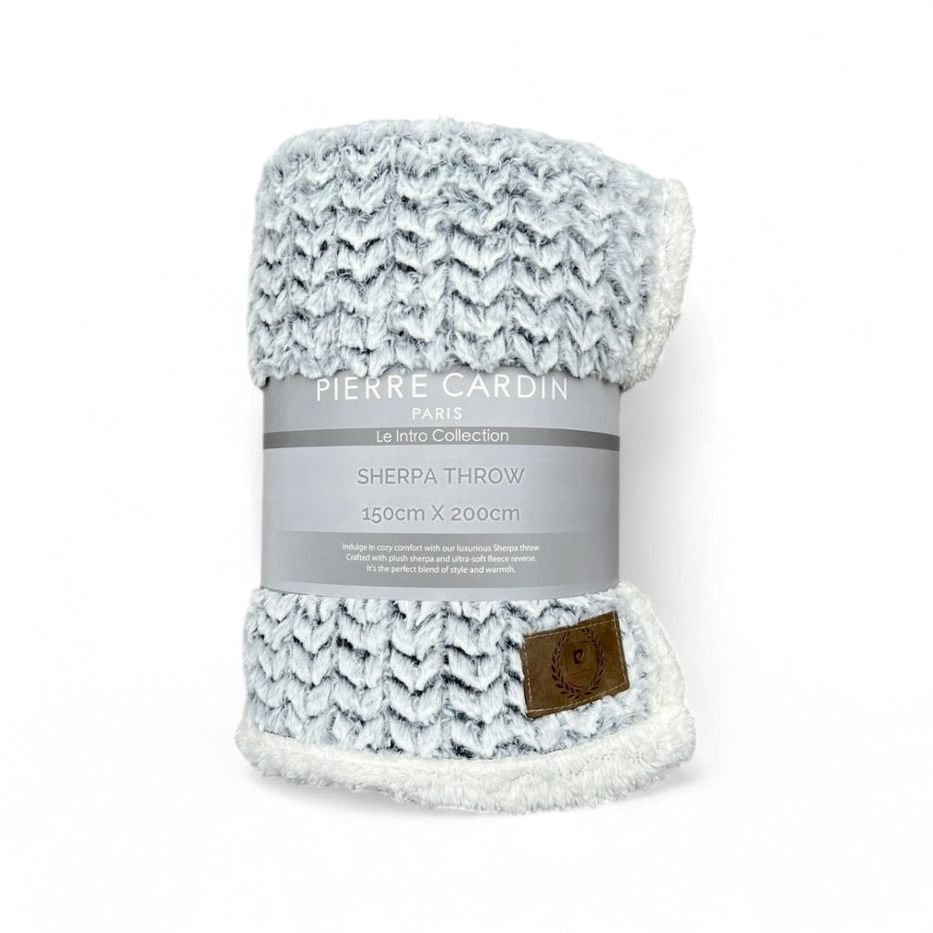 Pierre Cardin Faux Fur Throw 150 x 200cm - Style Phase Home