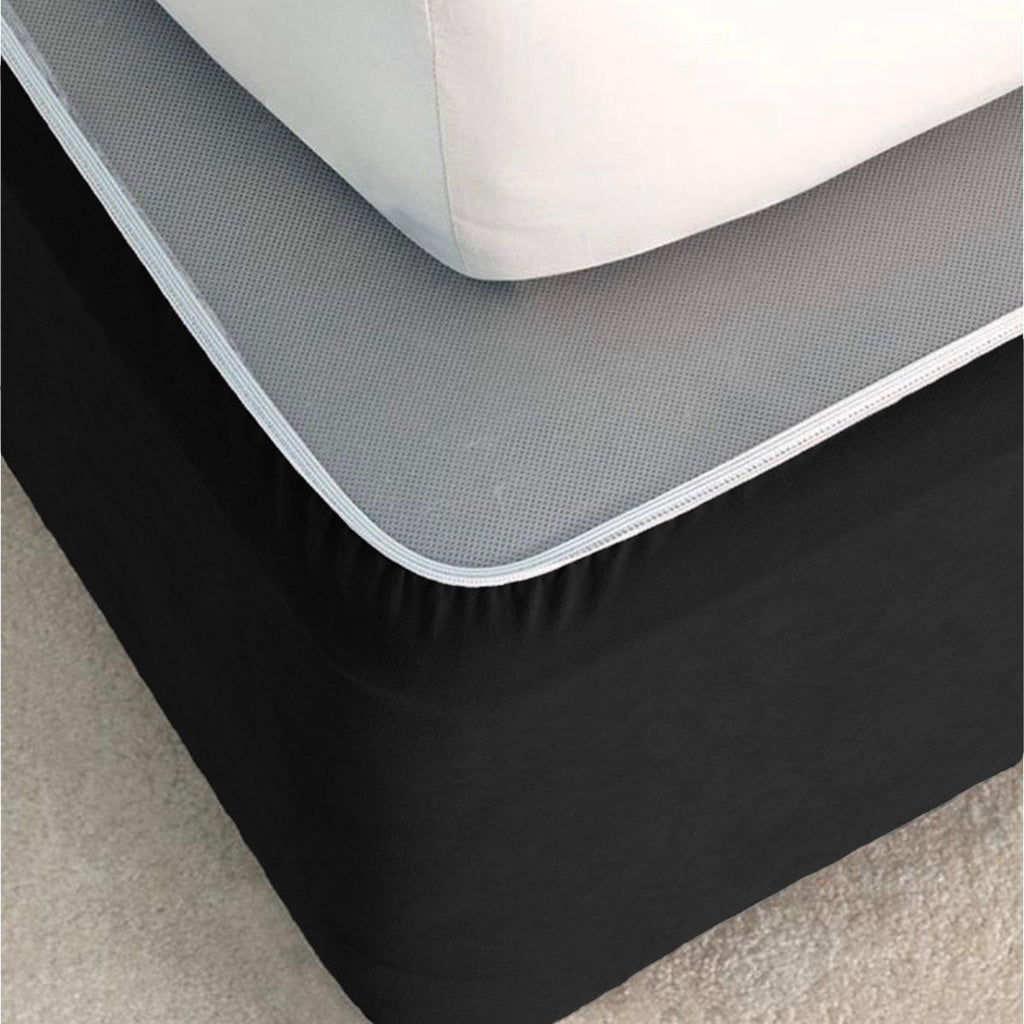 Pierre Cardin Faux Suede Base Wraps - Black - Style Phase Home